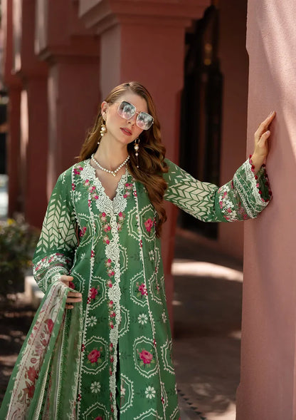 Elaf Signature Lookbook Collection 2025 = Embroidered Lawn - ETS-04B EDEN