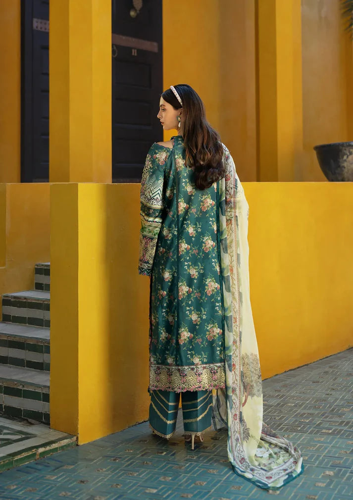 Elaf Signature Lookbook Collection 2025 = Embroidered Lawn - ETS-07A STAY CURIOUS