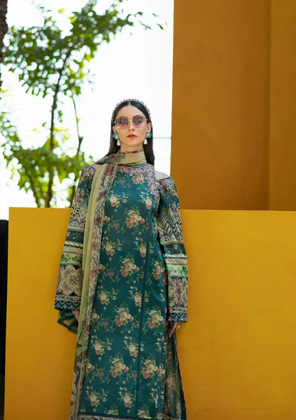 Elaf Signature Lookbook Collection 2025 = Embroidered Lawn - ETS-07A STAY CURIOUS