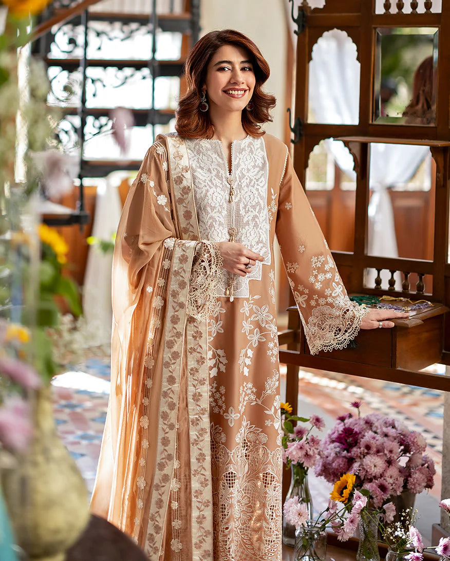 MUSHQ ASTORIA LUXURY LAWN UNSTITCHED'26| Elodie