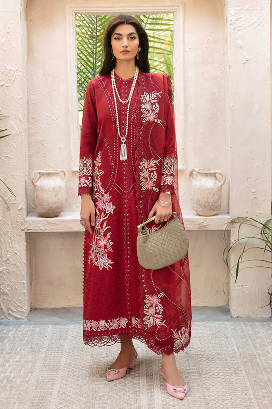 Shop Online Afrozeh Cascade Luxury Lawn 2024 | Emery