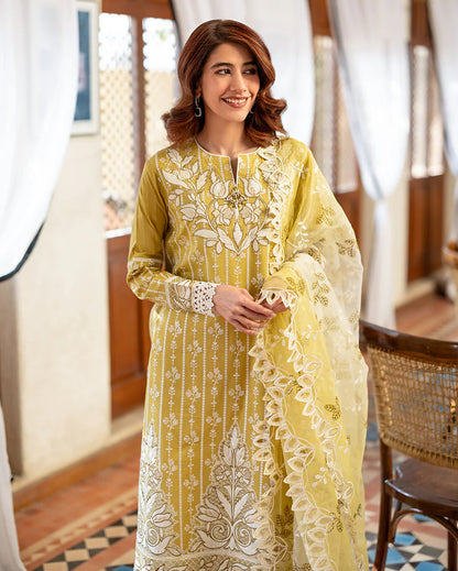 MUSHQ ASTORIA LUXURY LAWN UNSTITCHED'26| Evadne