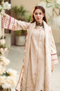 Sahil Luxury Lawn by Qalamkar 3 PCs Unstitched 2025 - FK-16 ANAYA