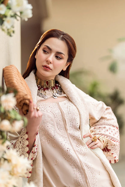 Sahil Luxury Lawn by Qalamkar 3 PCs Unstitched 2025 - FK-16 ANAYA