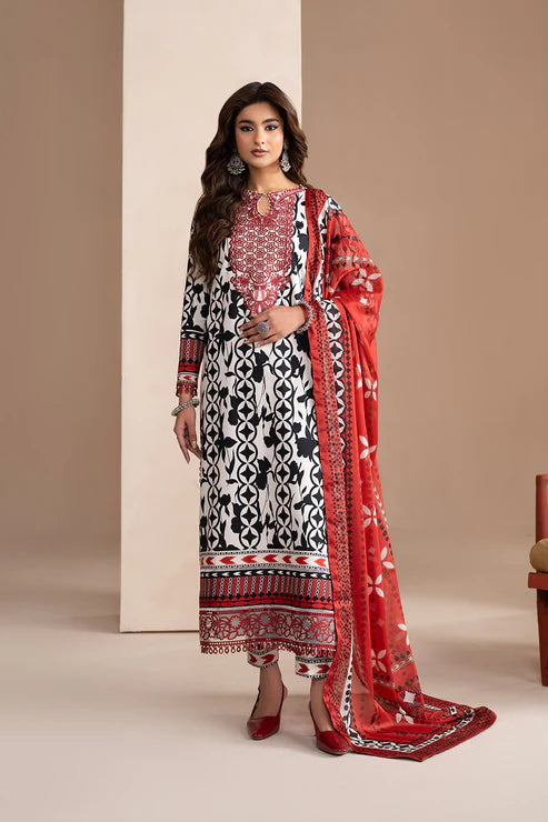 MARYUM N MARIA PRINTED LAWN UNSTITCHED'26| VEENA