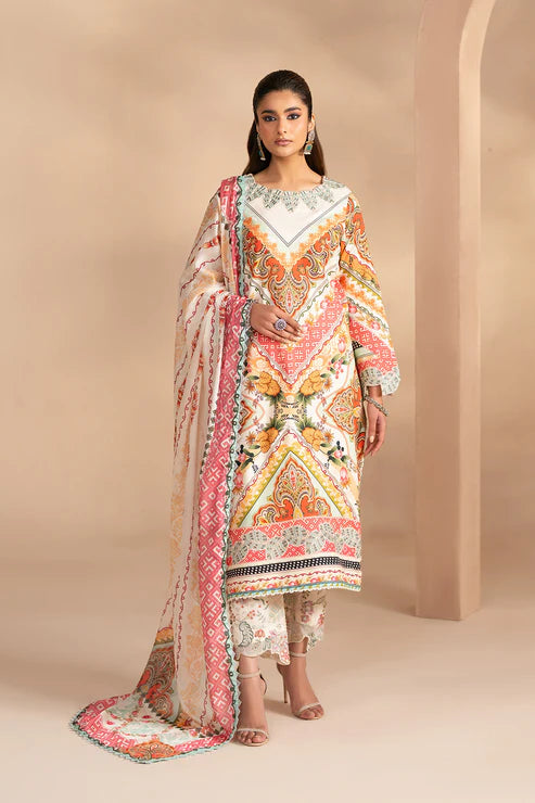 MARYUM N MARIA PRINTED LAWN UNSTITCHED'26| VILINA