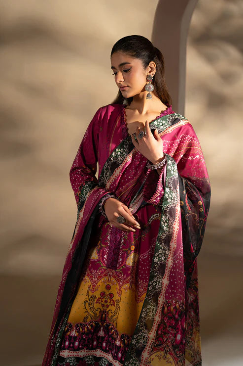 MARYUM N MARIA PRINTED LAWN UNSTITCHED'26| VISMITA