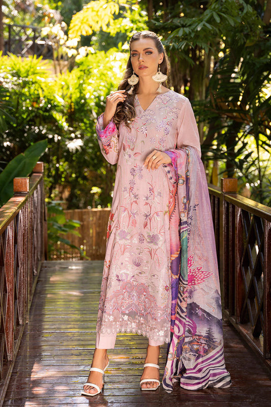 Ramsha Ghazal Luxury Lawn Vol 03 2025 - G-301