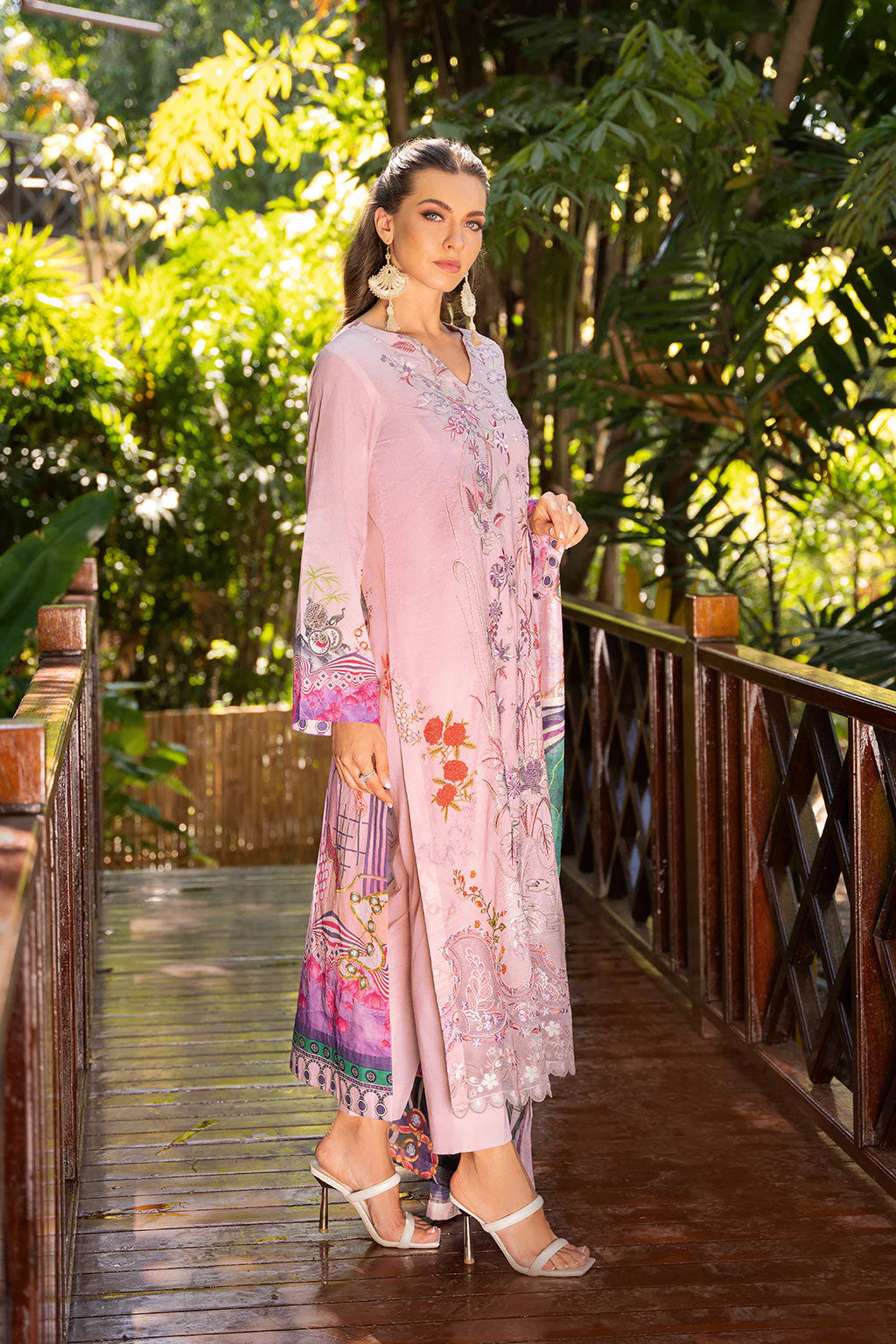 Ramsha Ghazal Luxury Lawn Vol 03 2025 - G-301