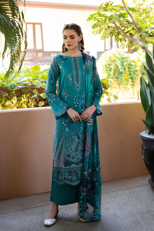 Ramsha Ghazal Luxury Lawn Vol 03 2025 - G-302