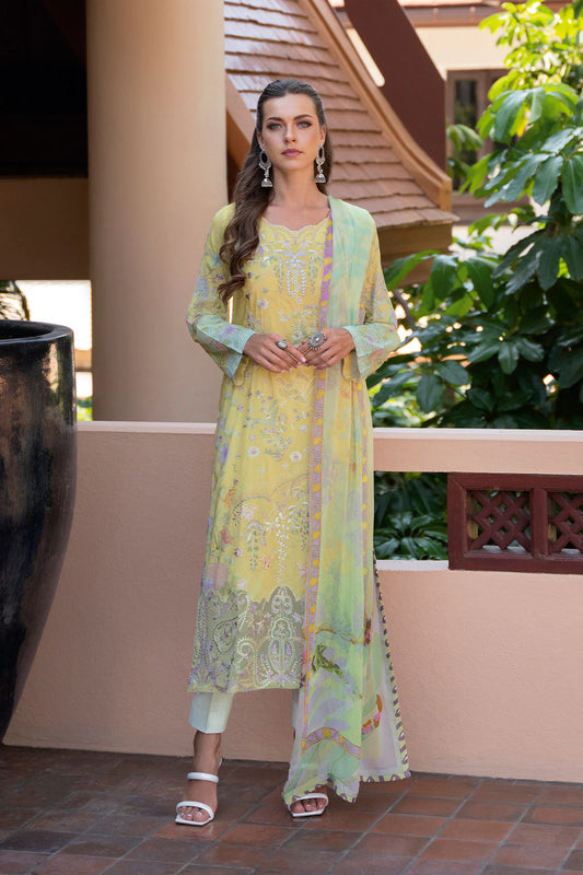 Ramsha Ghazal Luxury Lawn Vol 03 2025 - G-308