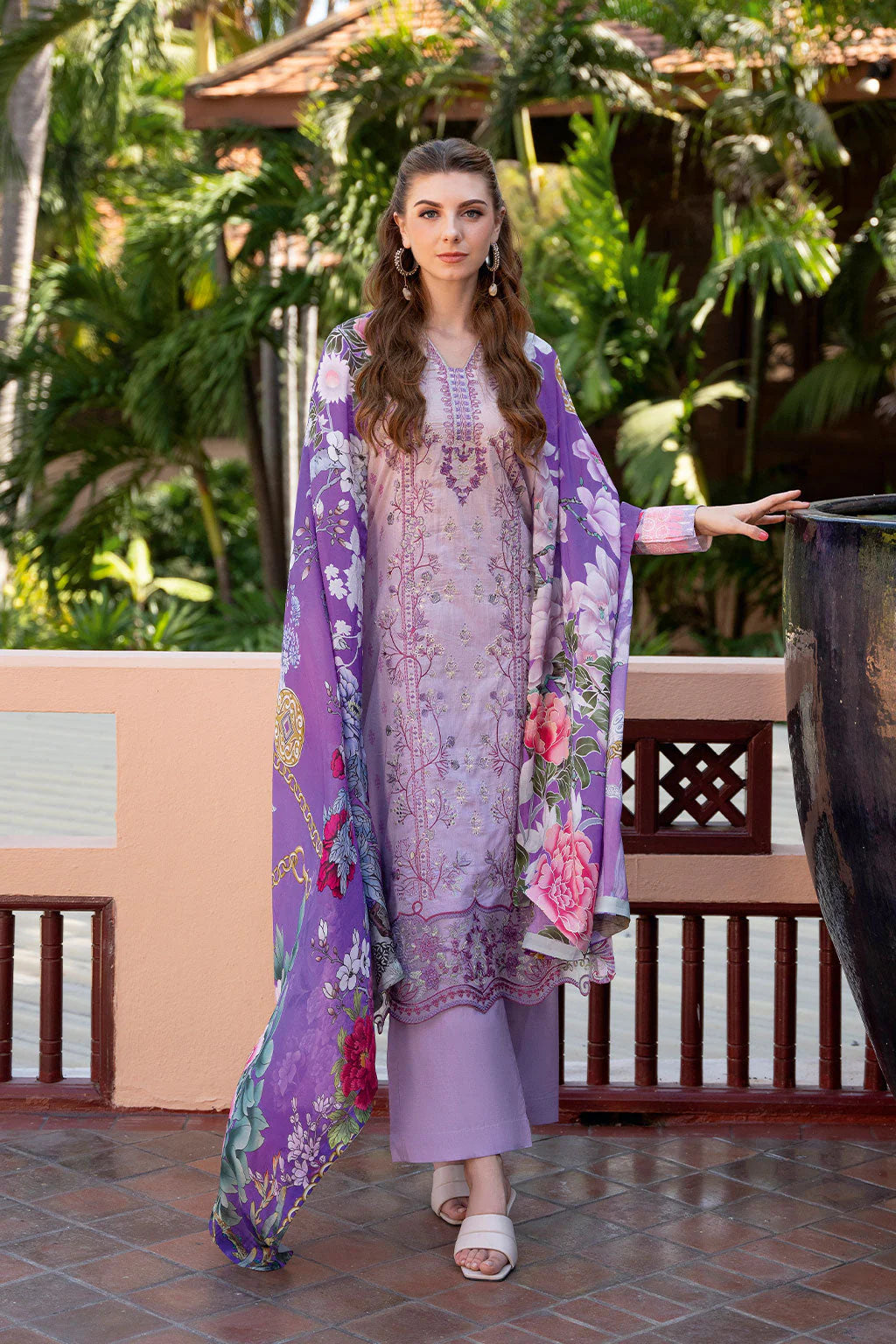 Ramsha Ghazal Luxury Lawn Vol 03 2025 - G-310