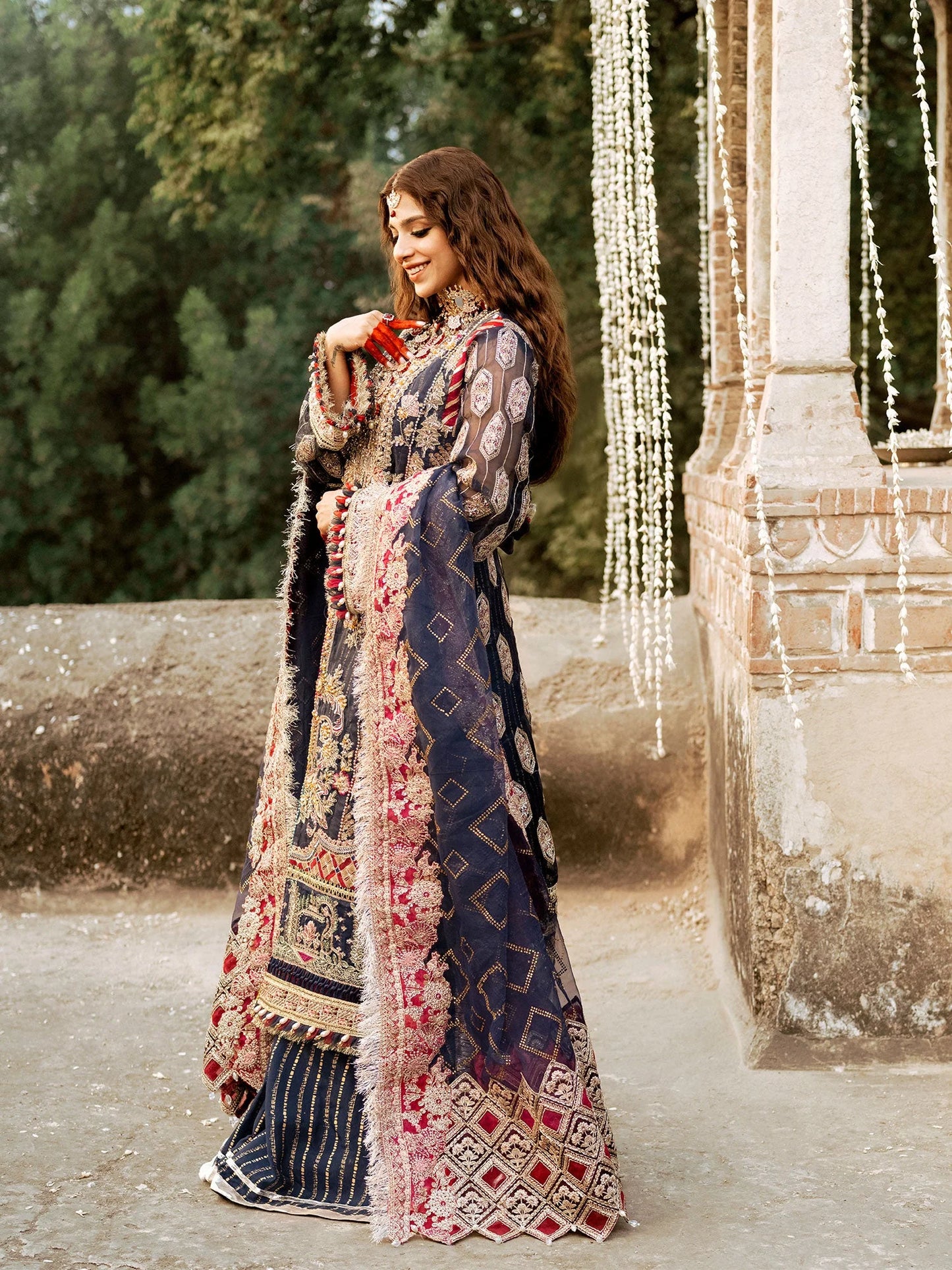 Shop Online Maryam Hussain Gulaab Festive Unstitched Lawn | Ulfat