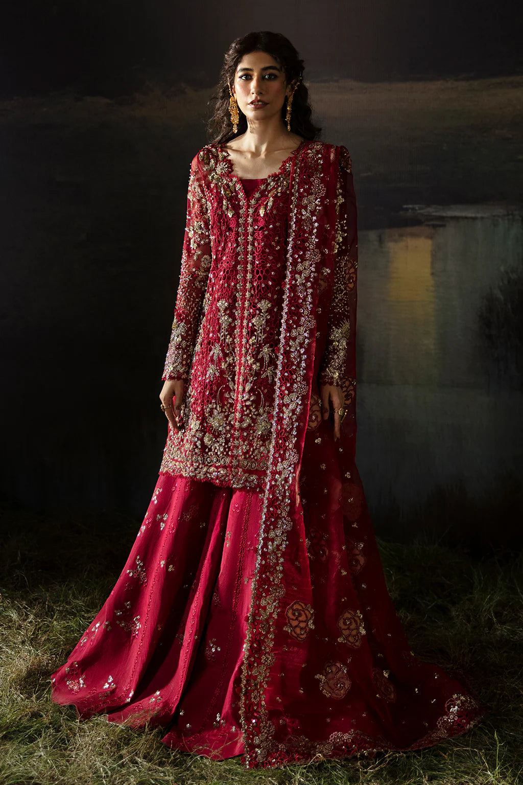 Afrozeh Hayat Wedding Party Formal Collection 2024 - Abeer