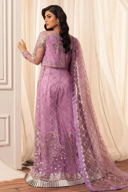 Hemline Aura Debut Wedding Unstitched by Mushq | Heather