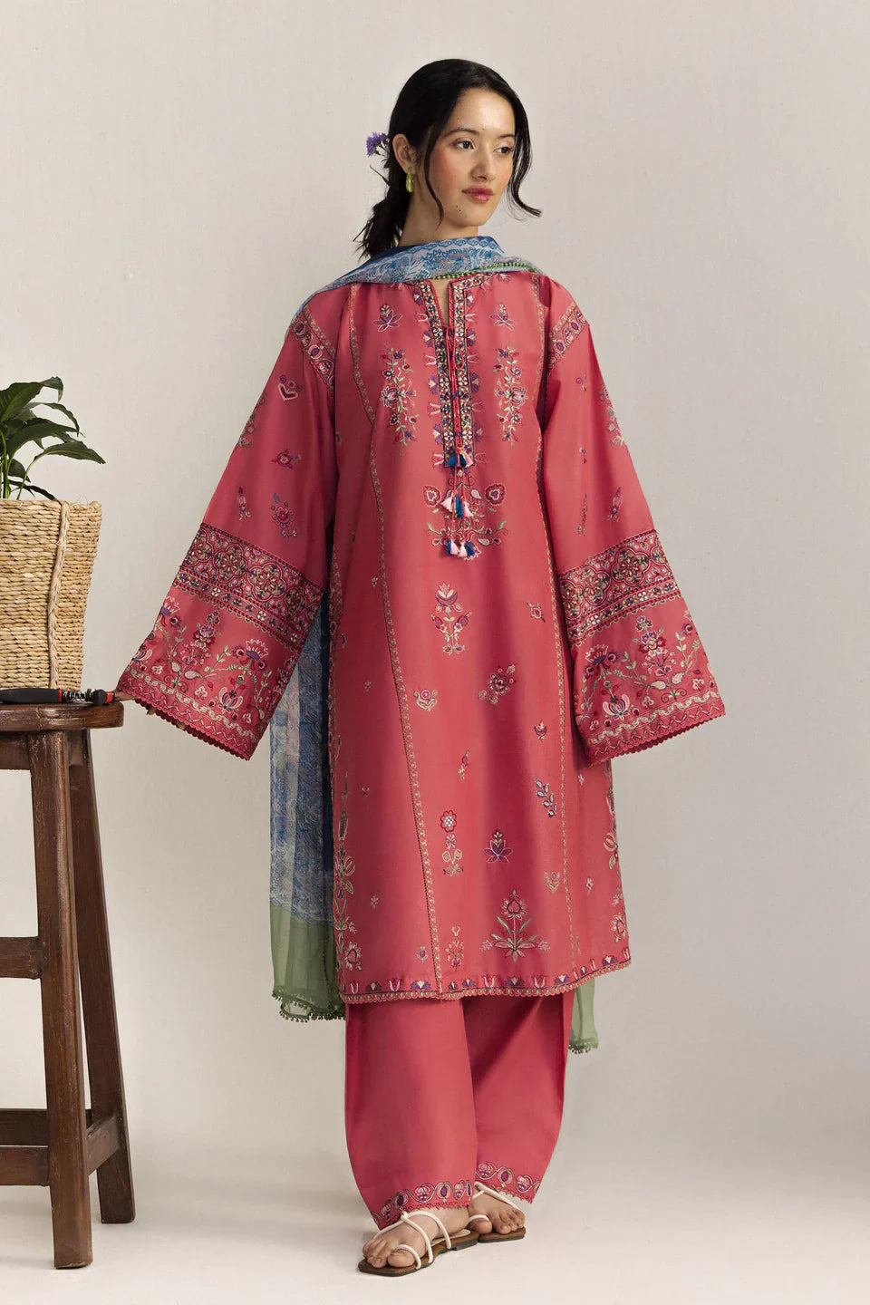 COCO BY ZARA SHAHJAHAN LAWN VOL 2 '26 - UNSTITCHED NOA-5A