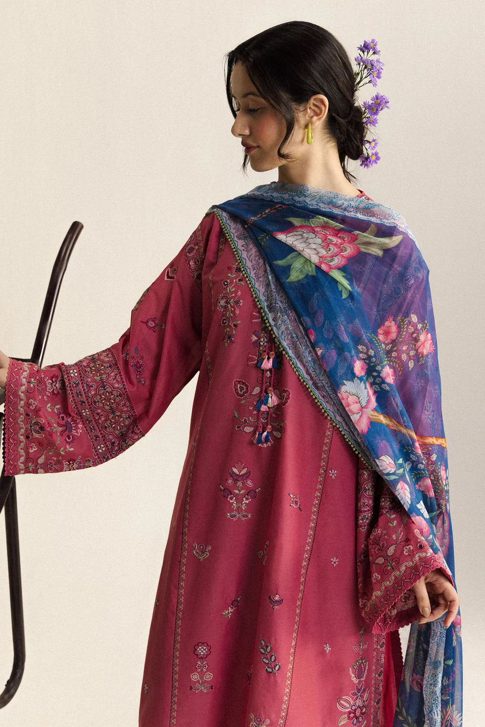 COCO BY ZARA SHAHJAHAN LAWN VOL 2 '26 - UNSTITCHED NOA-5A