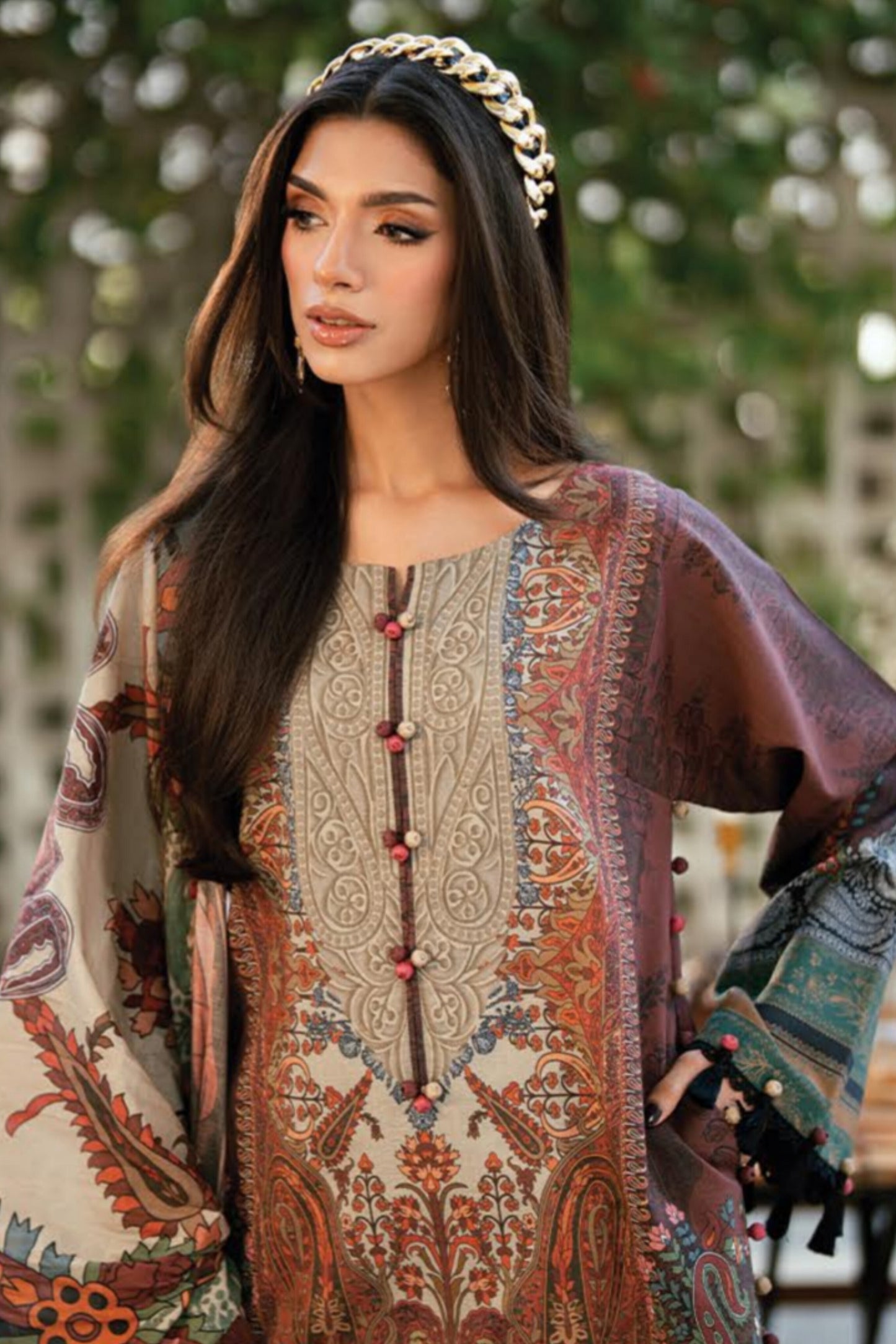 JADE URBANE PRINTED LAWN UNSTITCHED'26 | 20932 A