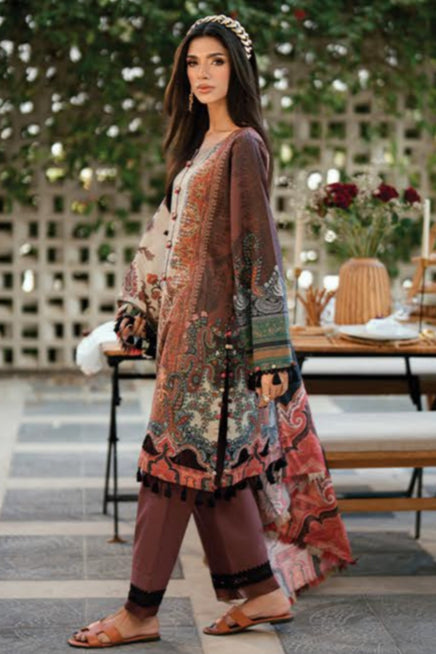 JADE URBANE PRINTED LAWN UNSTITCHED'26 | 20932 A