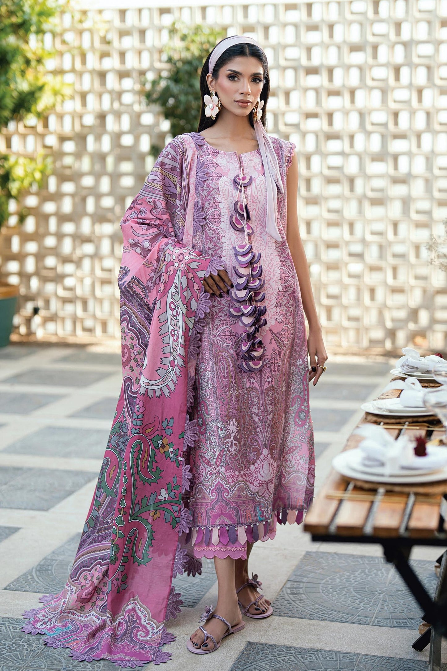JADE URBANE PRINTED LAWN UNSTITCHED'26 | 20932 B