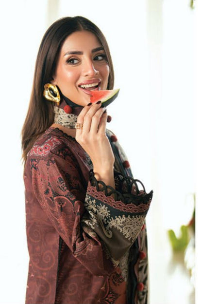 JADE URBANE PRINTED LAWN UNSTITCHED'26 | 20933А