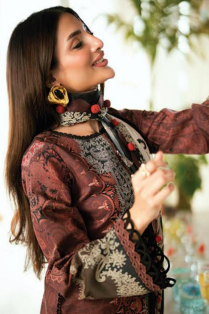 JADE URBANE PRINTED LAWN UNSTITCHED'26 | 20933А