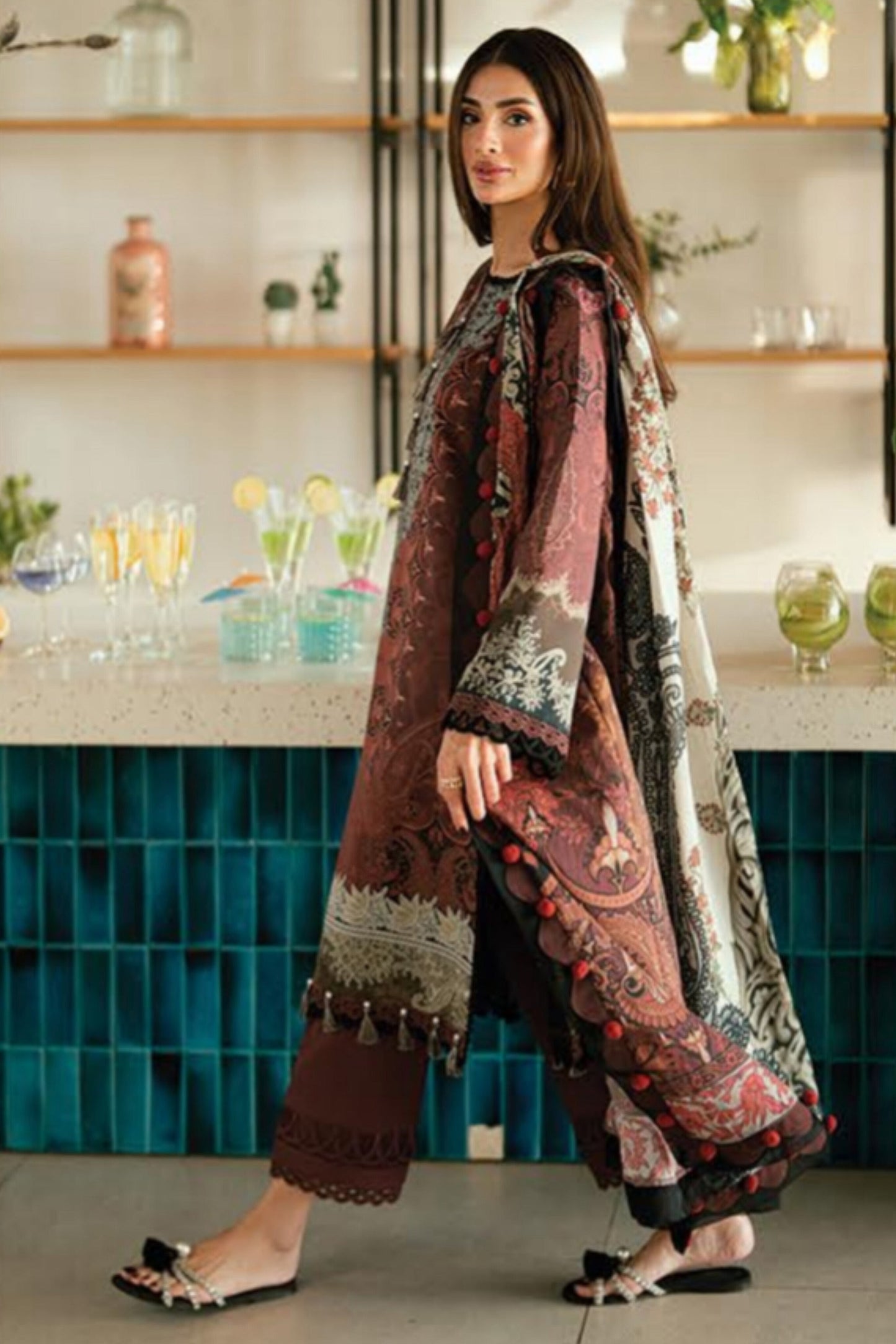 JADE URBANE PRINTED LAWN UNSTITCHED'26 | 20933А