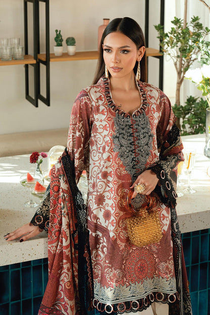 JADE URBANE PRINTED LAWN UNSTITCHED'26 | 20933 В