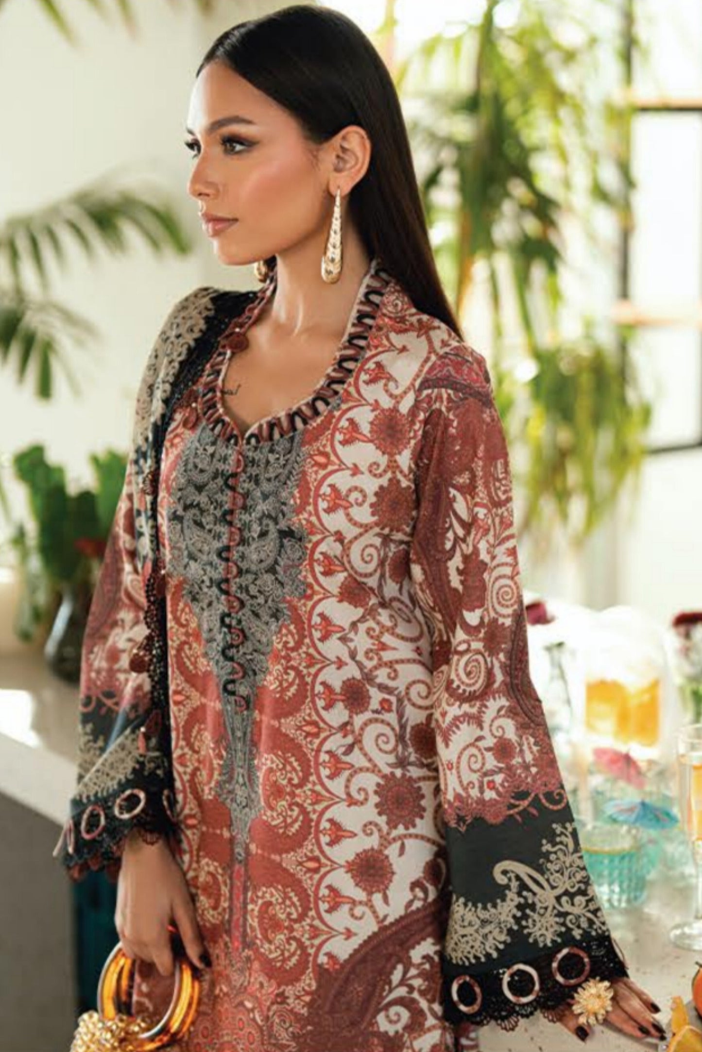 JADE URBANE PRINTED LAWN UNSTITCHED'26 | 20933 В