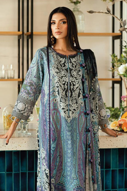 JADE URBANE PRINTED LAWN UNSTITCHED'26 | 20934 A