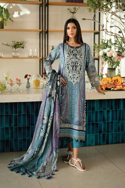 JADE URBANE PRINTED LAWN UNSTITCHED'26 | 20934 A