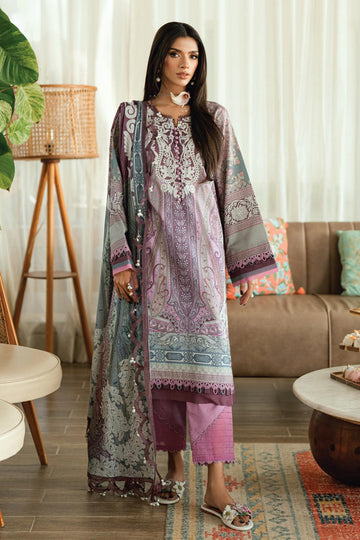 JADE URBANE PRINTED LAWN UNSTITCHED'26 | 20934 B