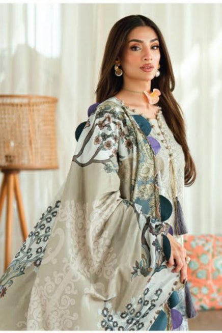 JADE URBANE PRINTED LAWN UNSTITCHED'26 | 20935A