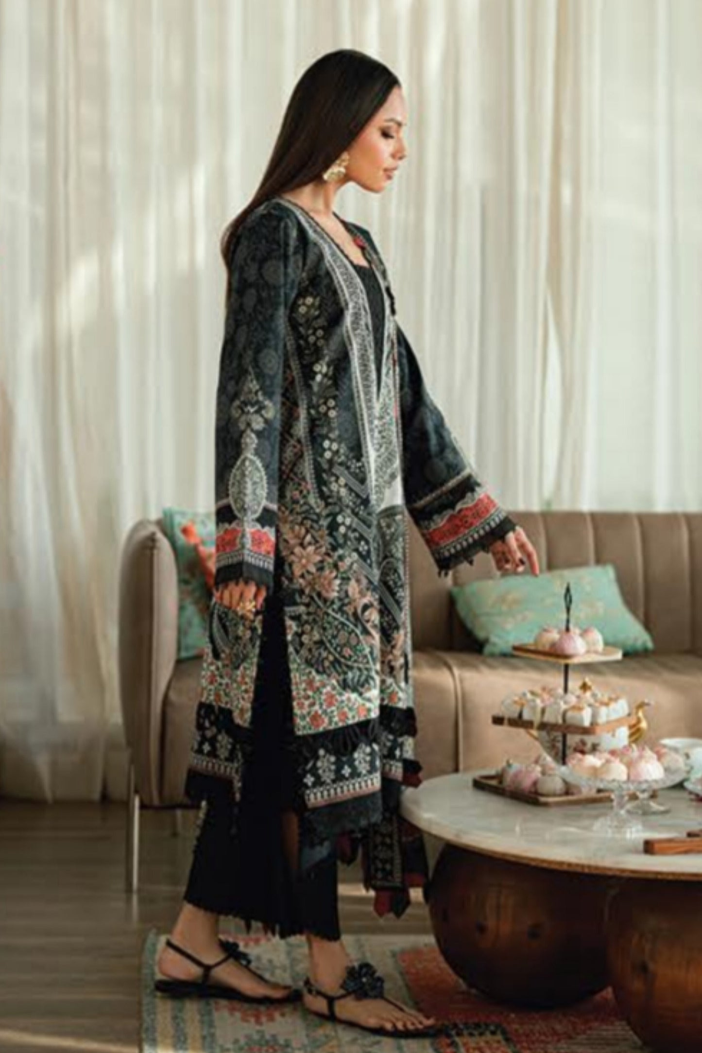 JADE URBANE PRINTED LAWN UNSTITCHED'26 | 20937A