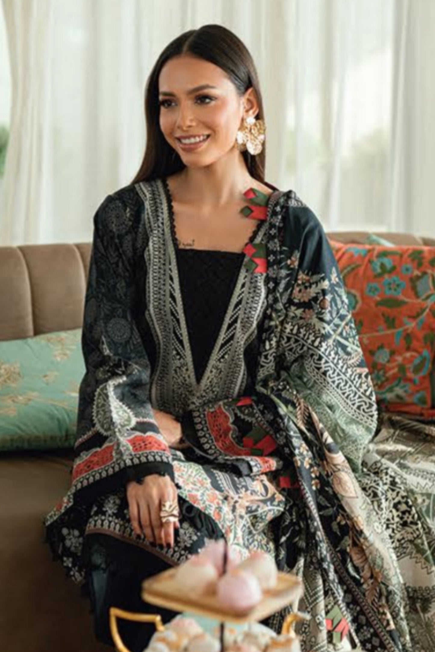 JADE URBANE PRINTED LAWN UNSTITCHED'26 | 20937A