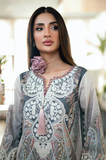 JADE URBANE PRINTED LAWN UNSTITCHED'26 | 20939 A