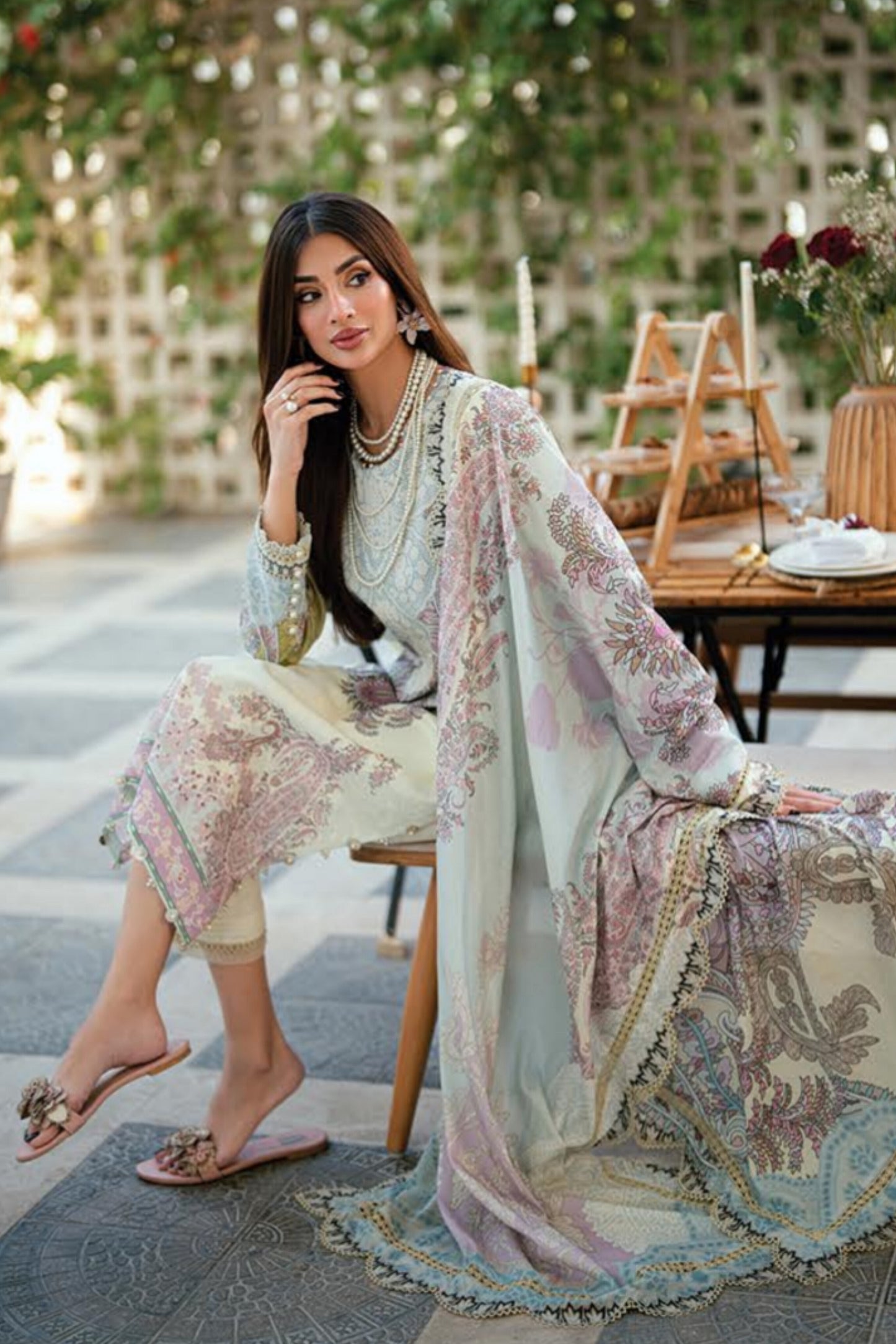 JADE URBANE PRINTED LAWN UNSTITCHED'26 | 20939 B