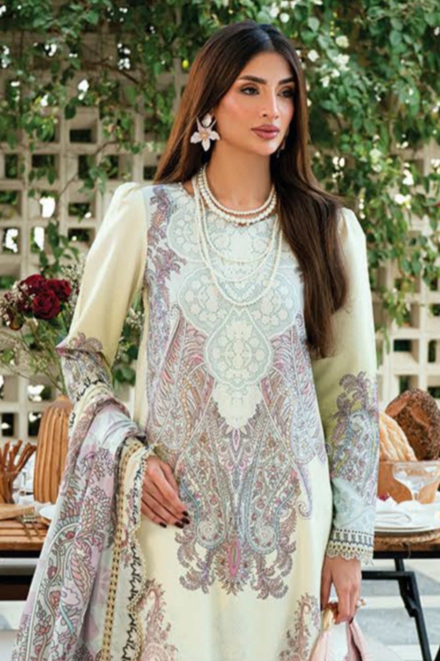 JADE URBANE PRINTED LAWN UNSTITCHED'26 | 20939 B