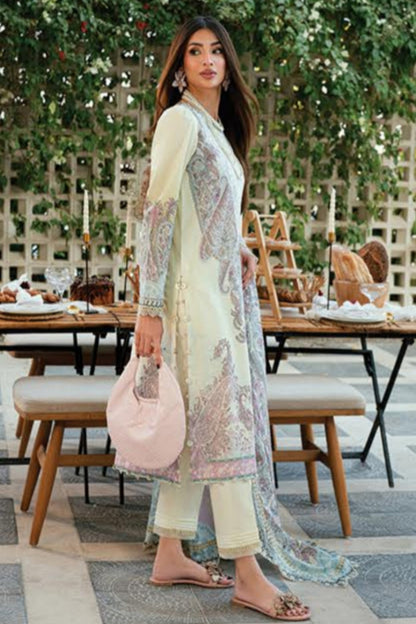 JADE URBANE PRINTED LAWN UNSTITCHED'26 | 20939 B