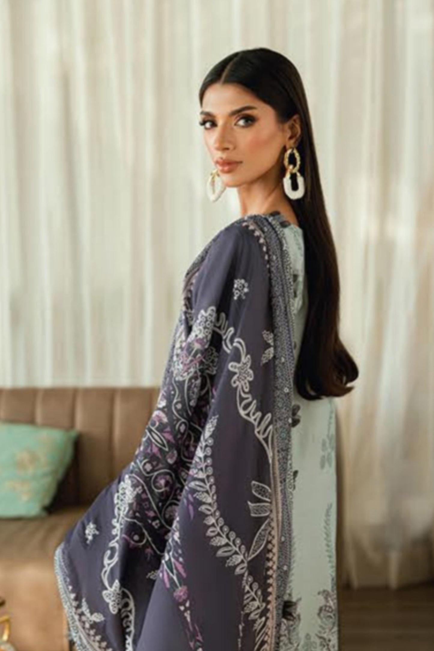 JADE URBANE PRINTED LAWN UNSTITCHED'26 | 20940A