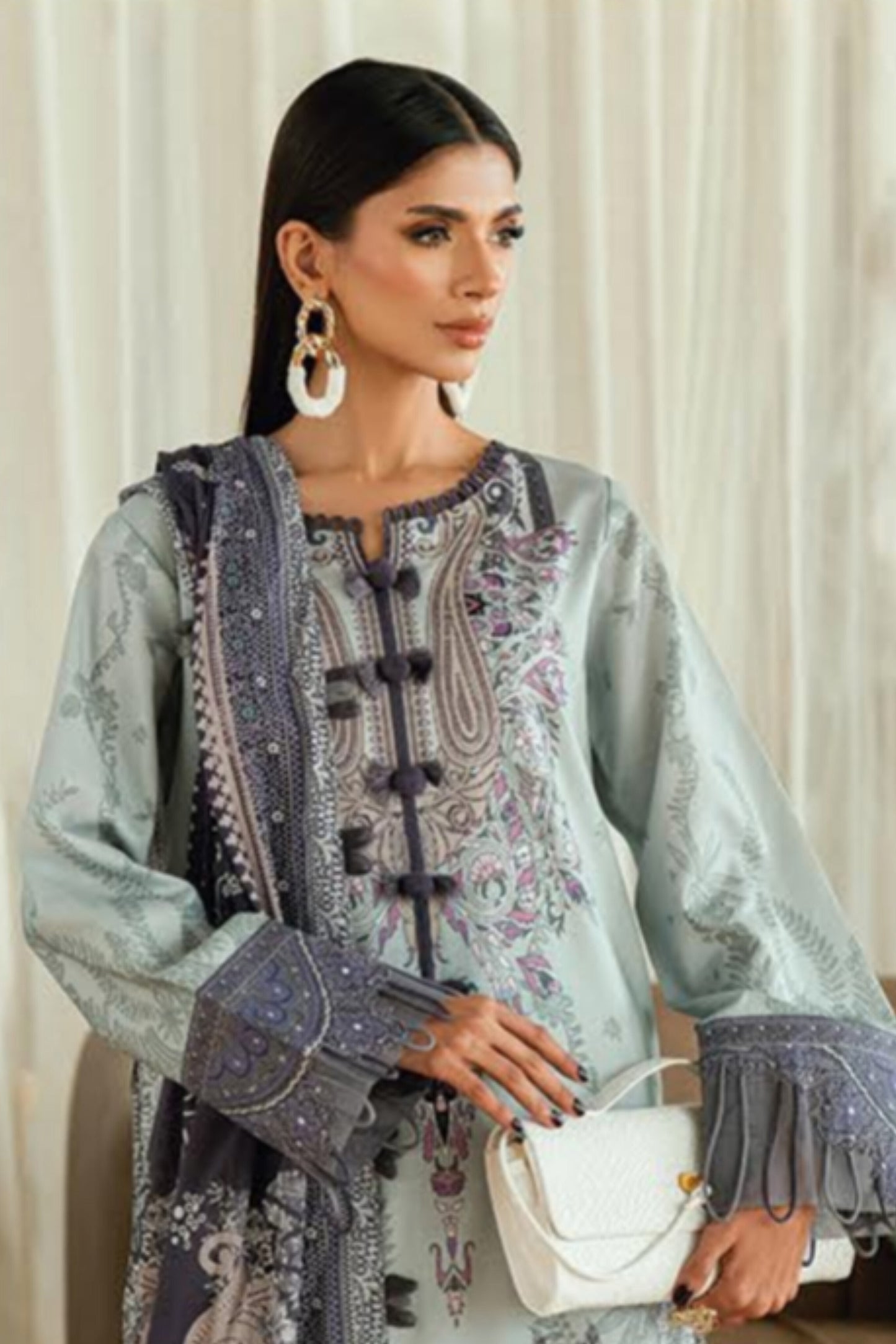 JADE URBANE PRINTED LAWN UNSTITCHED'26 | 20940A