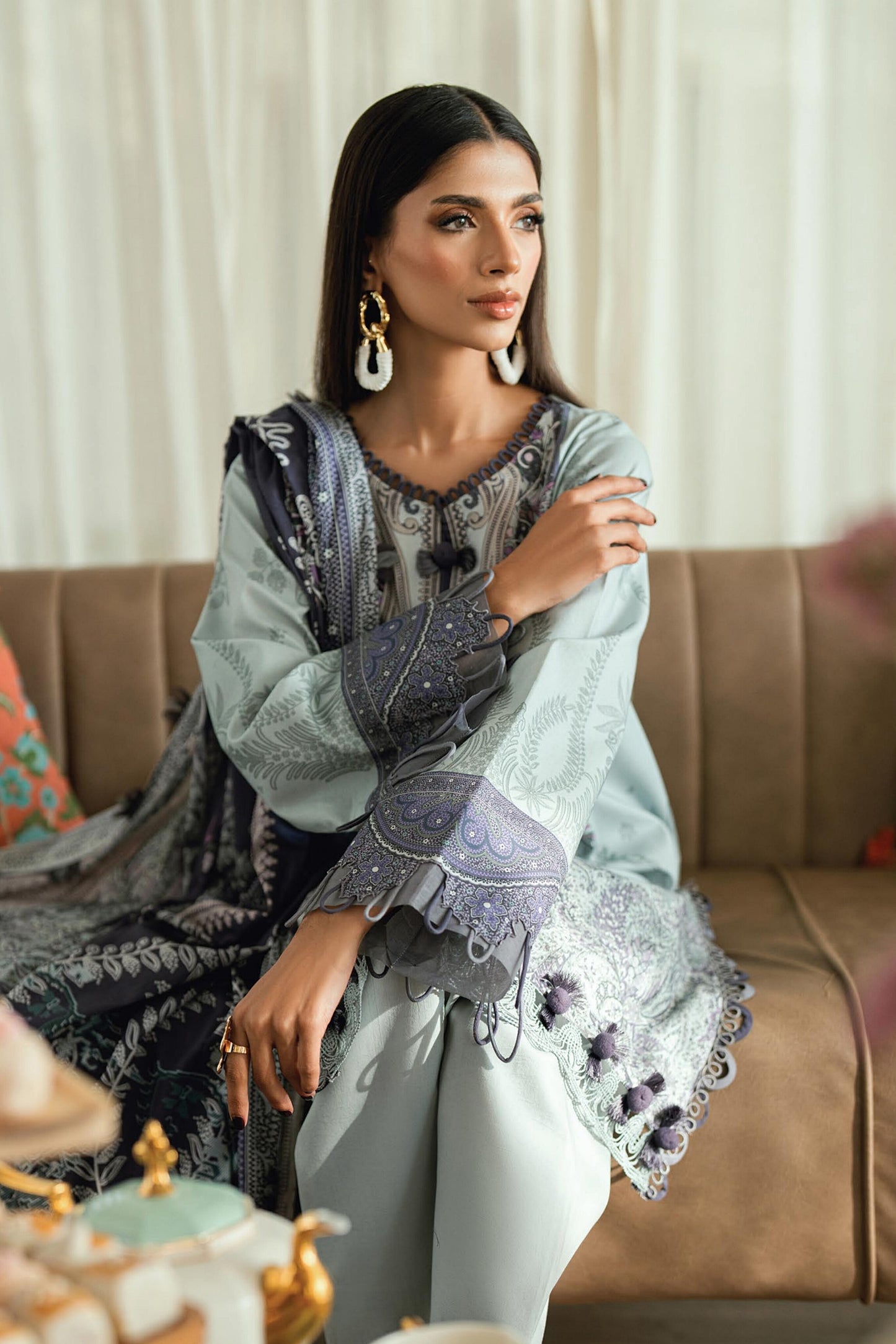 JADE URBANE PRINTED LAWN UNSTITCHED'26 | 20940A