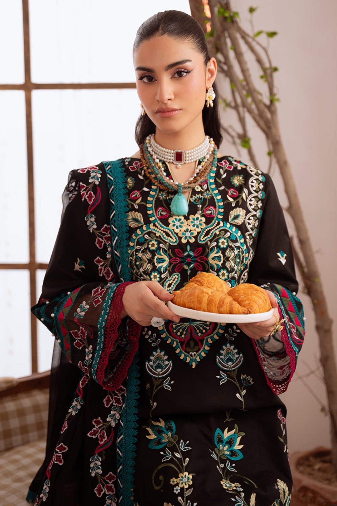 SHANAYA BY MAHNUR EMBROIDERED LAWN COLLECTION'26| D6