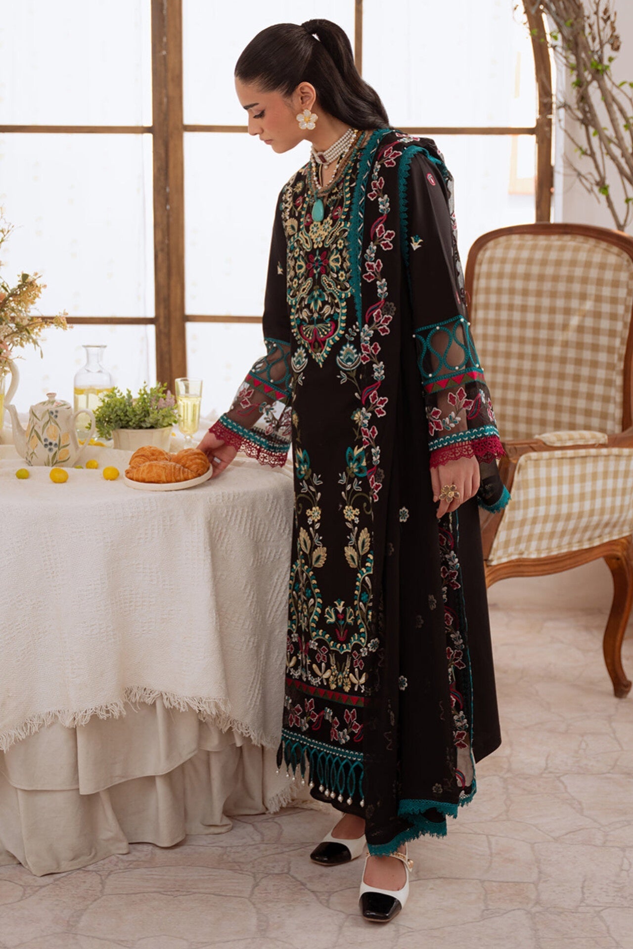 SHANAYA BY MAHNUR EMBROIDERED LAWN COLLECTION'26| D6