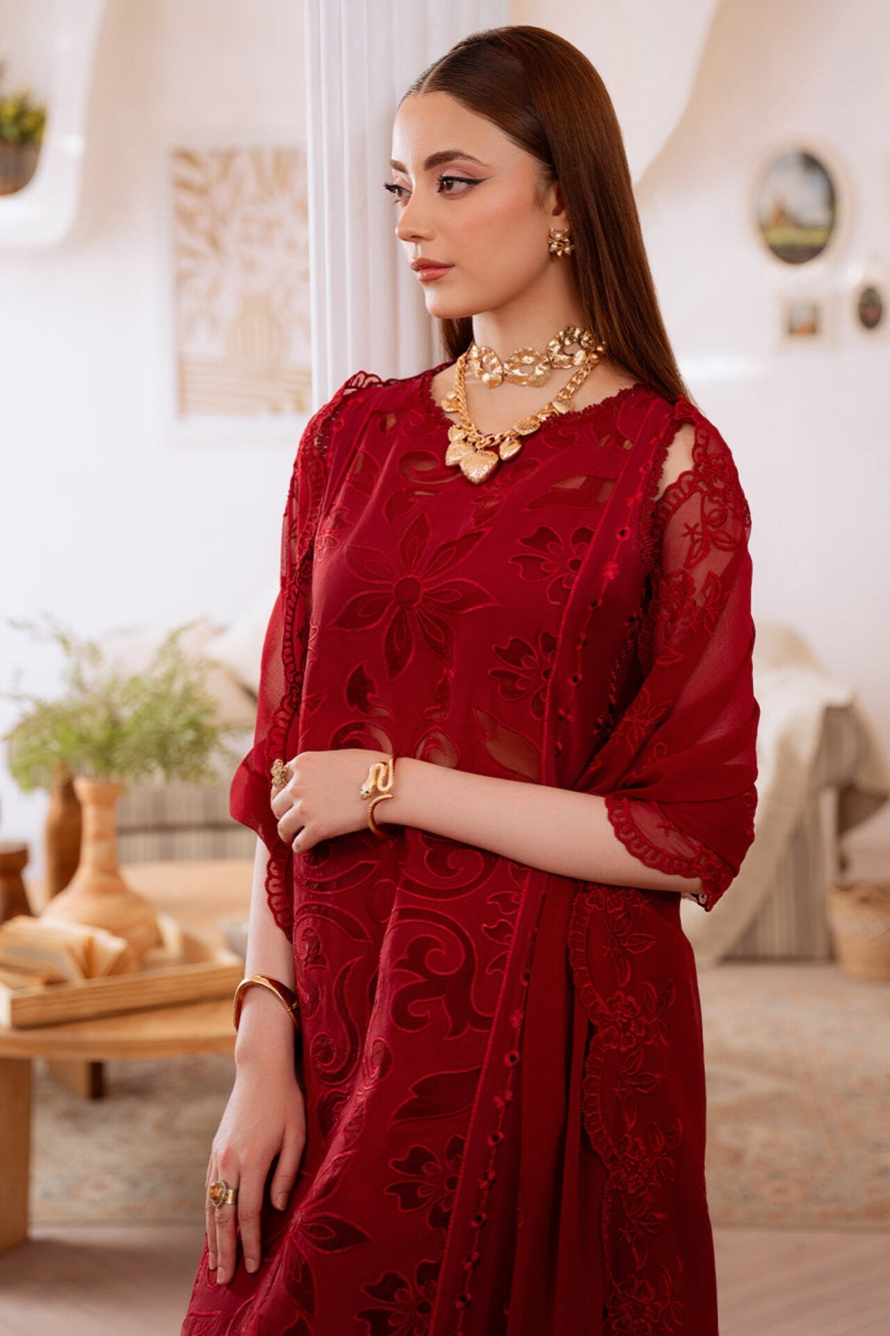 SHANAYA BY MAHNUR EMBROIDERED LAWN COLLECTION'26| D1