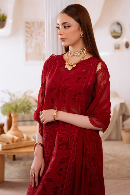SHANAYA BY MAHNUR EMBROIDERED LAWN COLLECTION'26| D1