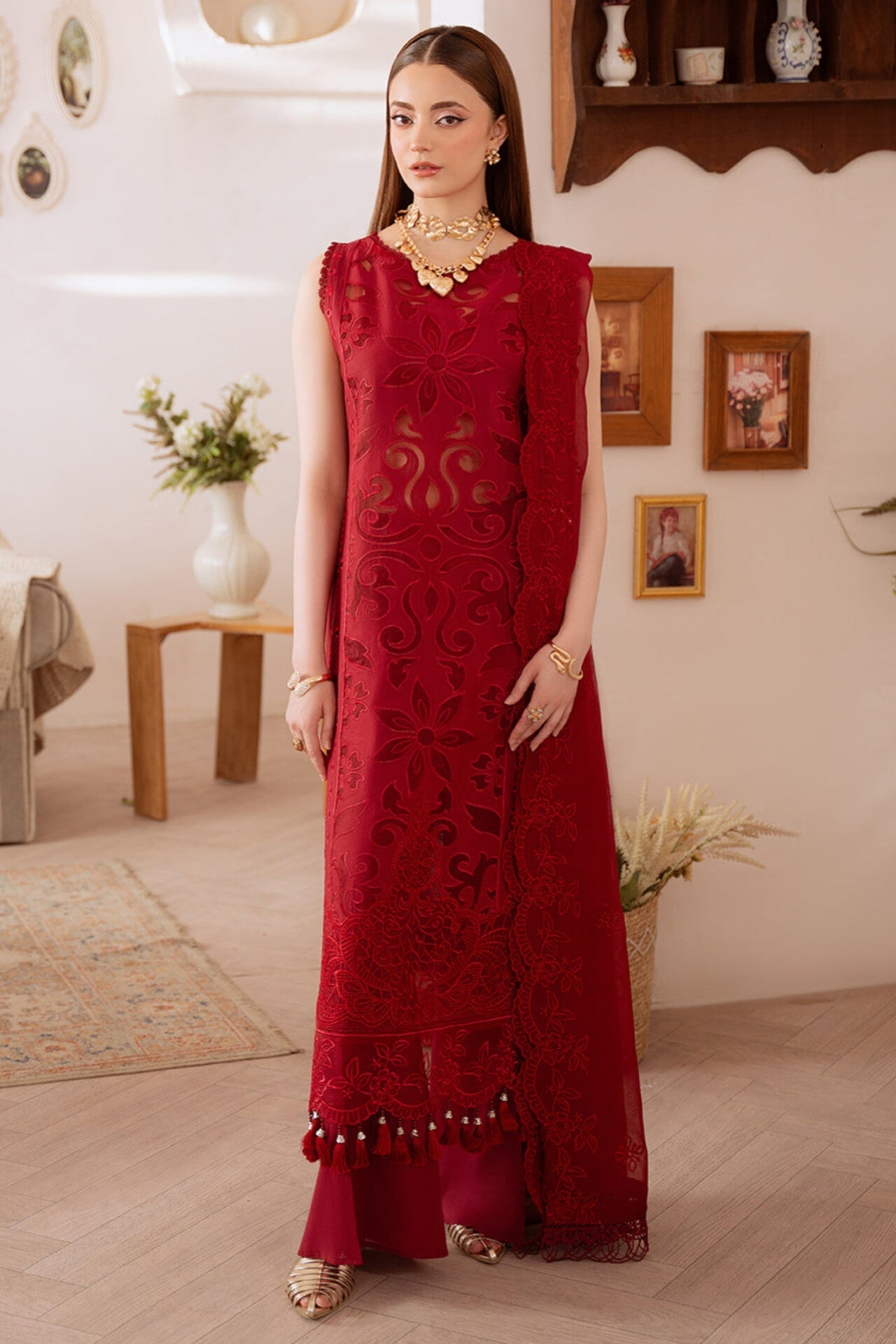 SHANAYA BY MAHNUR EMBROIDERED LAWN COLLECTION'26| D1