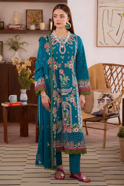 SHANAYA BY MAHNUR EMBROIDERED LAWN COLLECTION'26| D5