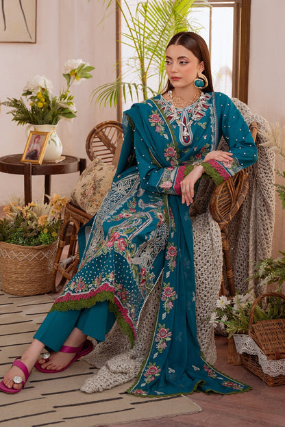 SHANAYA BY MAHNUR EMBROIDERED LAWN COLLECTION'26| D5