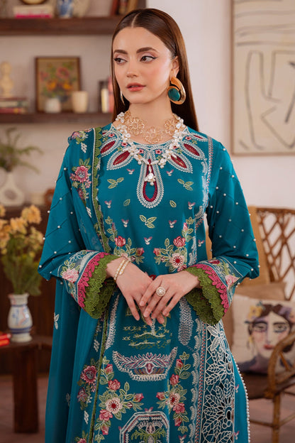 SHANAYA BY MAHNUR EMBROIDERED LAWN COLLECTION'26| D5